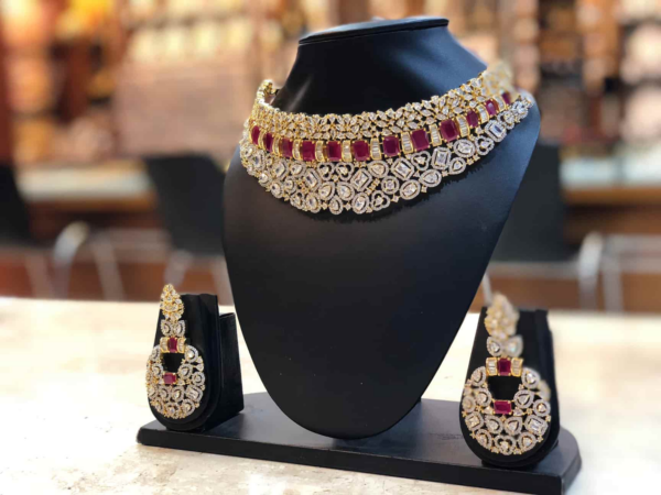 1 Gram Gold Bridal Set