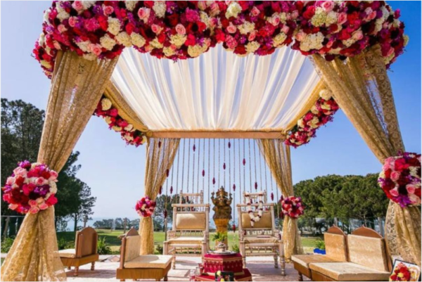 Wedding Mandap Setup